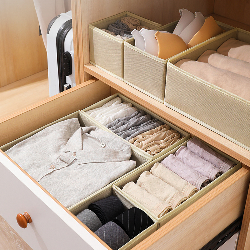 Folding Clothes Storage Box Underwear Pant Storage Organizer - Image 2