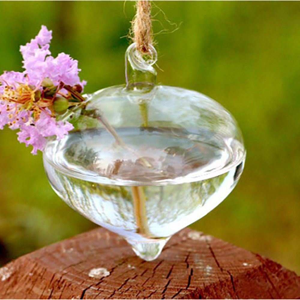 Hanging Succulent Terrarium Plant Vase Ball Shaped Home Decoration - Image 2