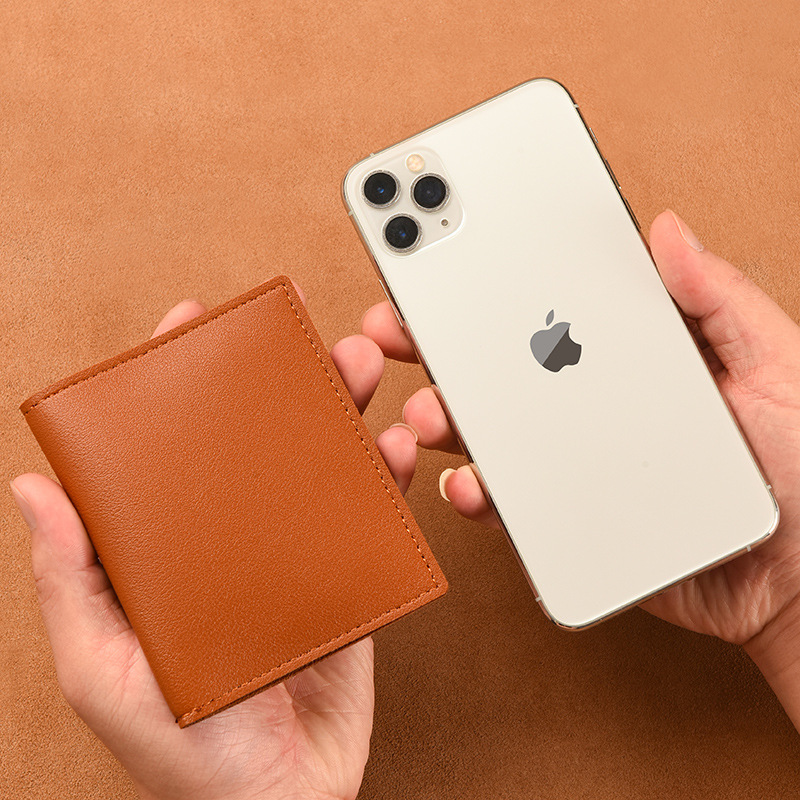 Slim And Compact Dark Brown Card Holder - Image 3