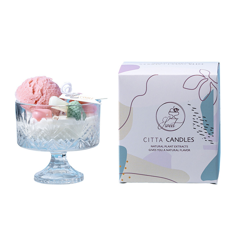 Ice Cream Shaped Scented Aromatherapy Candles for Home Decoration - Image 2