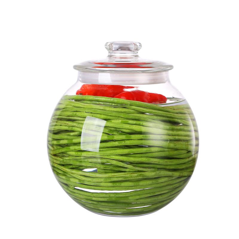 Jar Pickle Glass Can Kimchi Storage Food Container Jars - Image 3