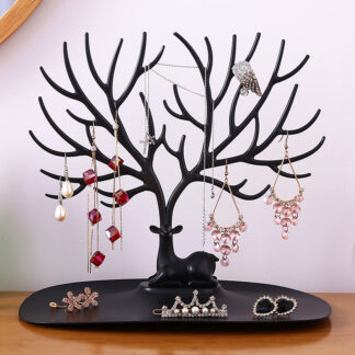 Stand Deer Tree Jewelry Display Storage Racks