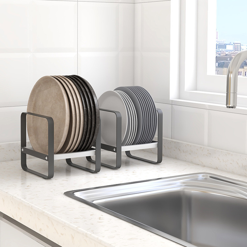 Kitchen Cabinet Storage Shelves Plates Dishes Chopping Board Storage Rack Bowl - Image 5