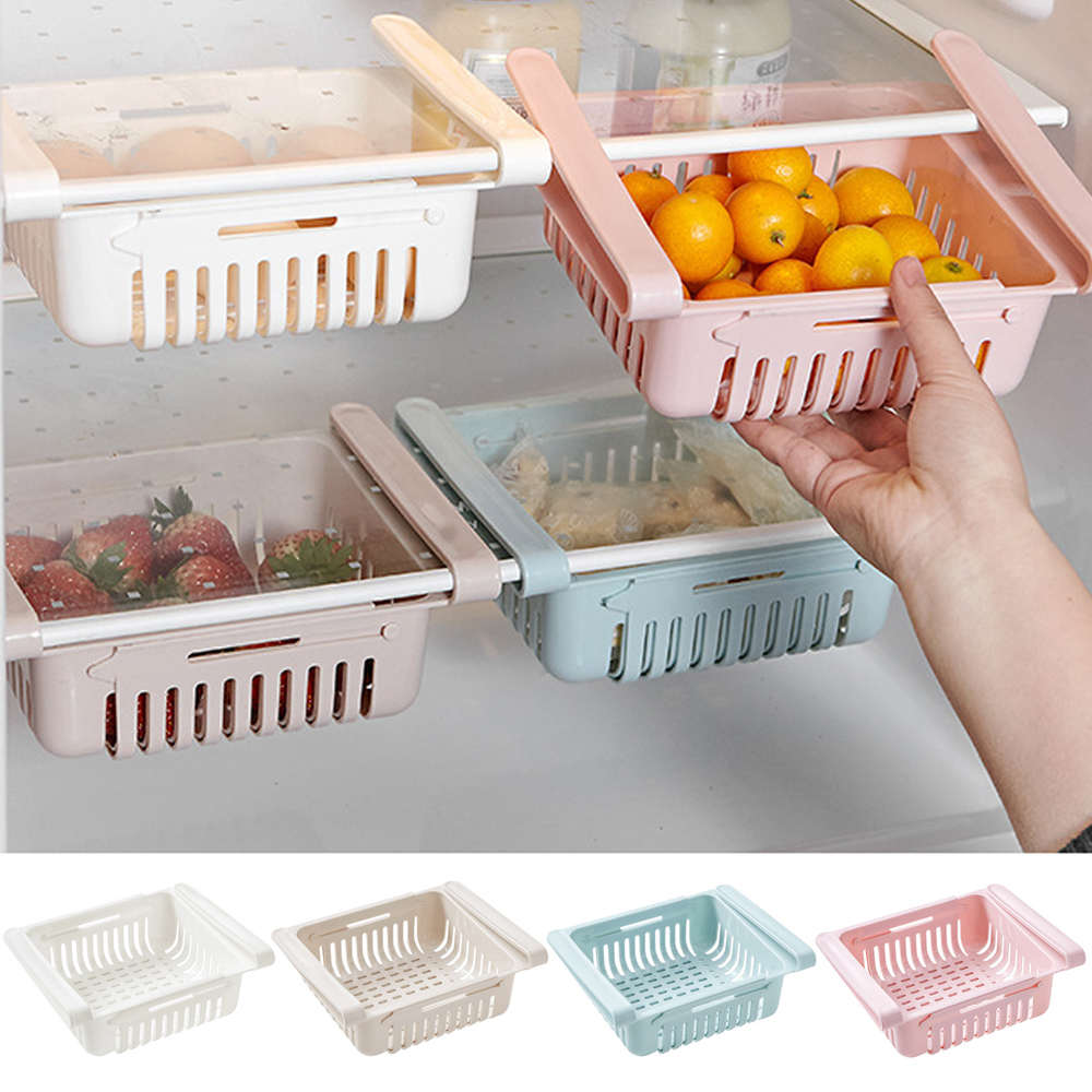 Kitchen Fruit Food Storage Box Plastic Fridge Organizer - Image 3