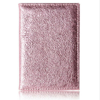 Luxury Solid Passport Cover Leather Pink