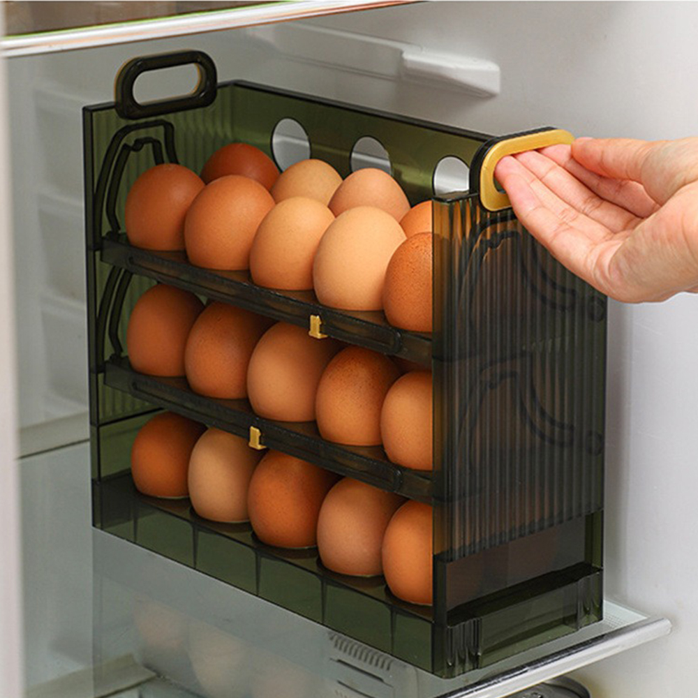 New Egg Storage Box of 30 Egg Plastic Home Kitchen Egg Tray - Image 4