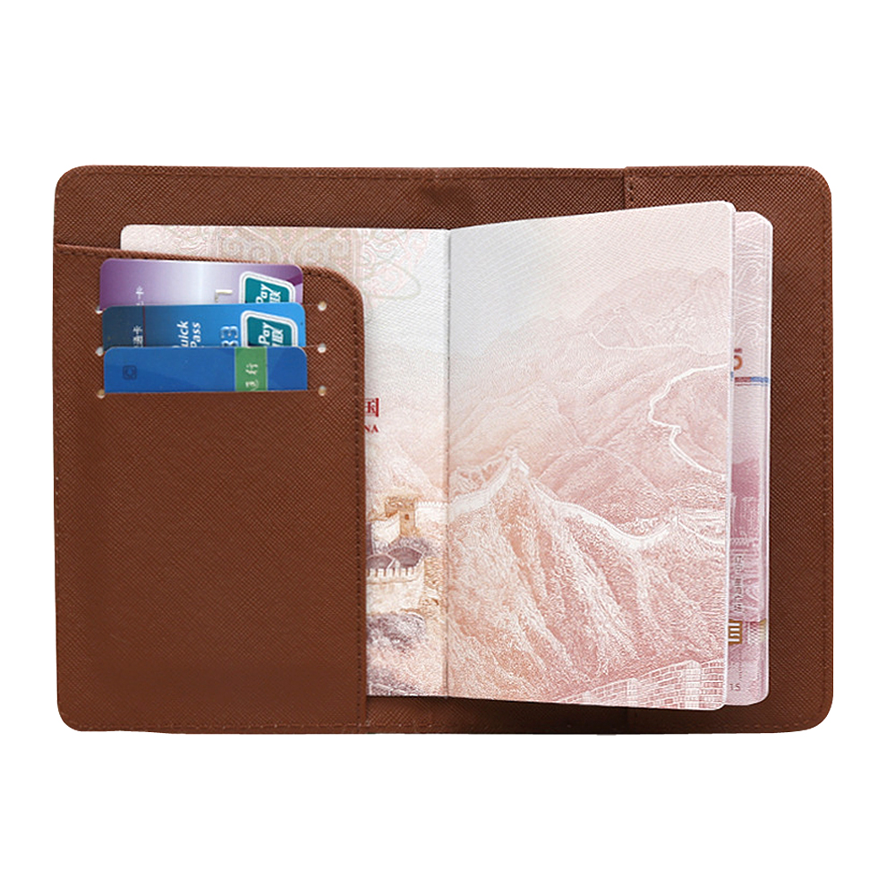 Passport Covers Holder PU Leather - Image 2