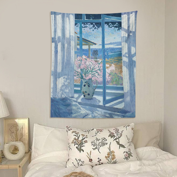 Oil Painting Windows Painting Posters Tapestry Wall Hanging - Image 3