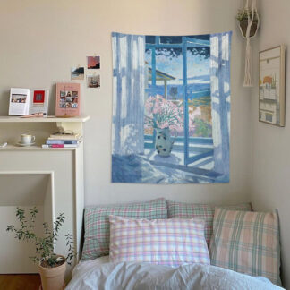 Oil Painting Windows Painting Posters Tapestry Wall Hanging