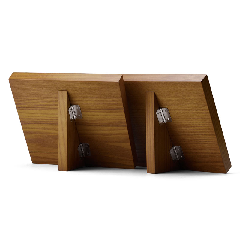 2PCS Foldable Wooden Earring Display Stands Jewelry Organizer - Image 7