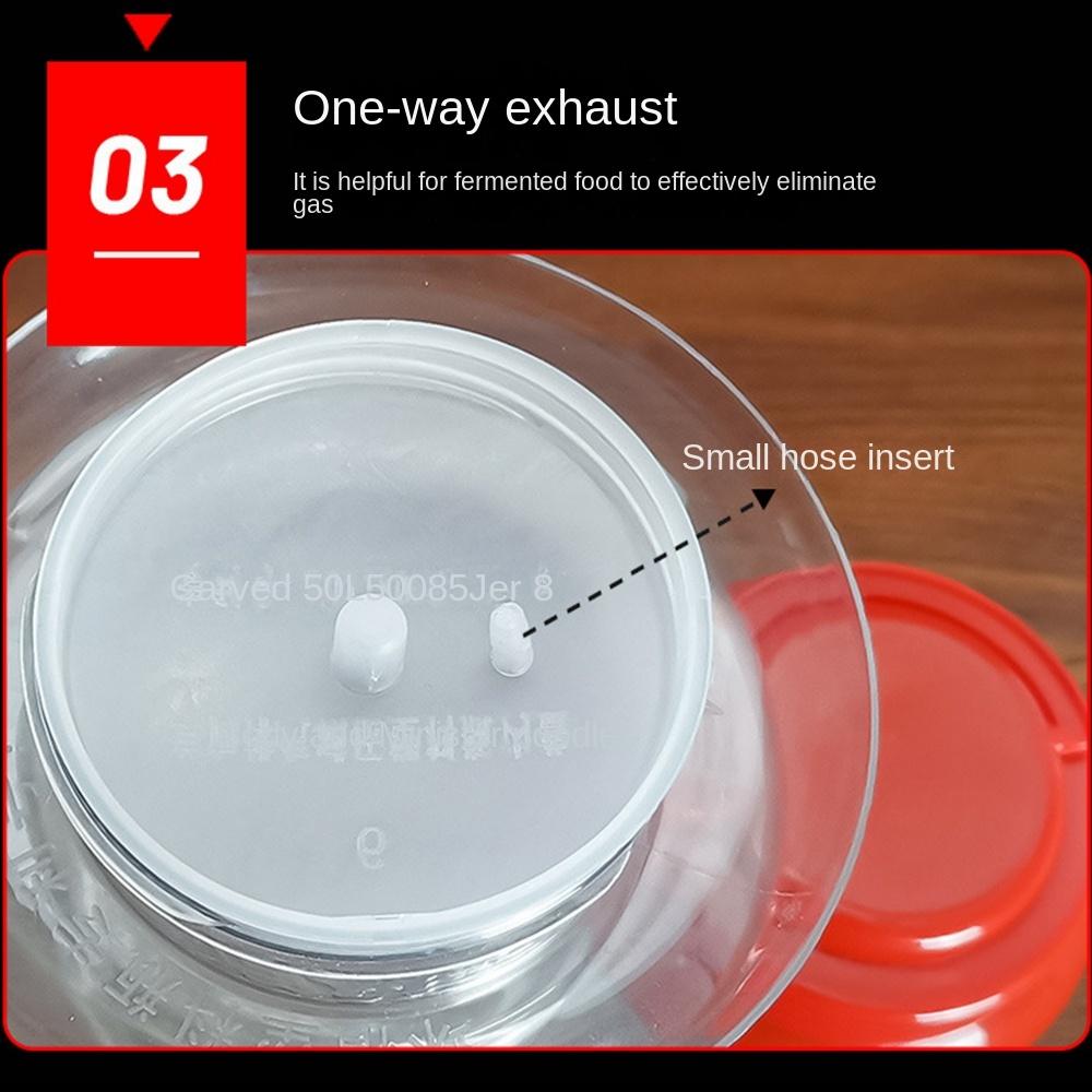 PET Plastic Pickle Jar Seal Kimchi Packaging Can - Image 3