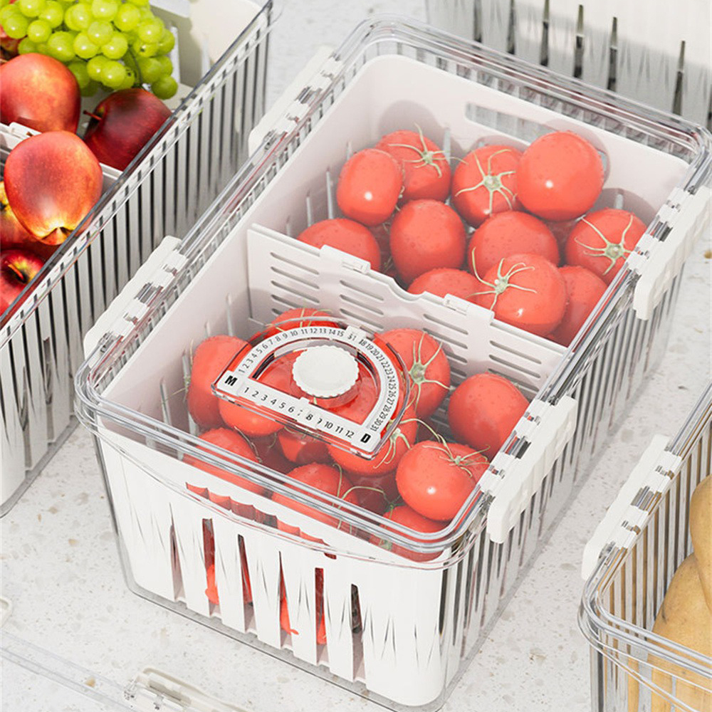 Refrigerator Storage Box Fridge Organizer Fresh Vegetable Fruit Boxes - Image 3