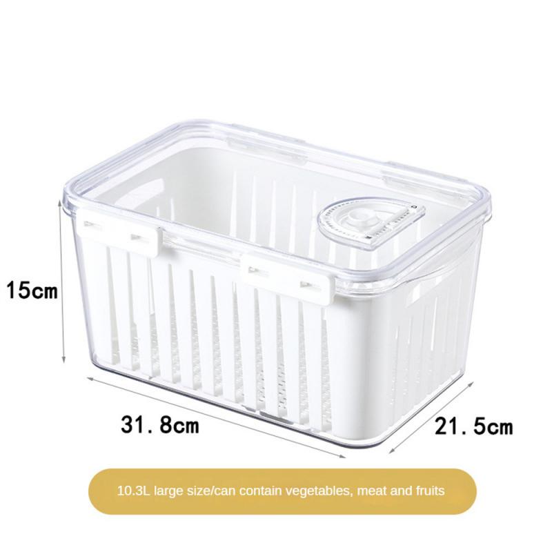 Refrigerator Storage Box Fridge Organizer Fresh Vegetable Fruit Boxes - Image 6