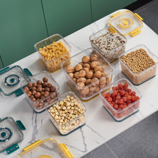 Refrigerator Storage Container Cereals Vegetables Food Organizer