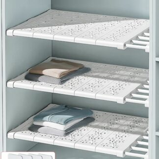 Retractable Wardrobe Clothes Storage Rack Closet