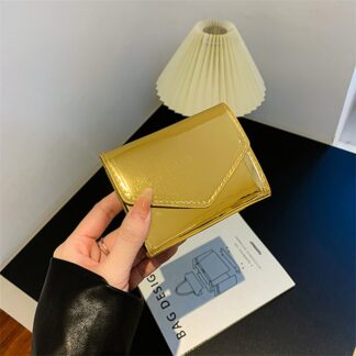 Simple Fashion PU Leather Lady Card Holder