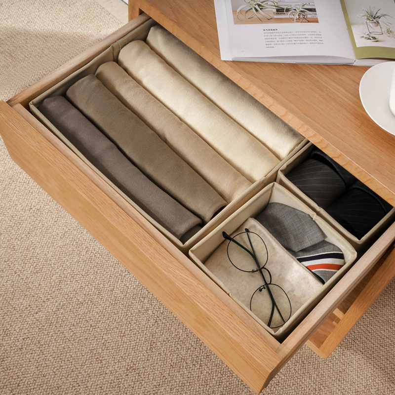 Folding Clothes Storage Box Underwear Pant Storage Organizer - Image 4