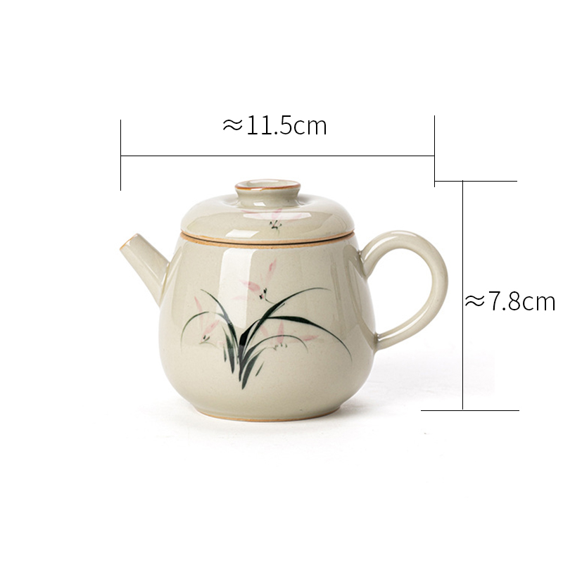 160ML Chinese Style Ceramic Teapot - Image 7