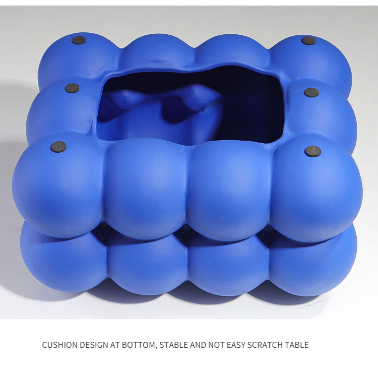 Nordic Style Tissue Box Large Bubble Ball Shape - Image 3