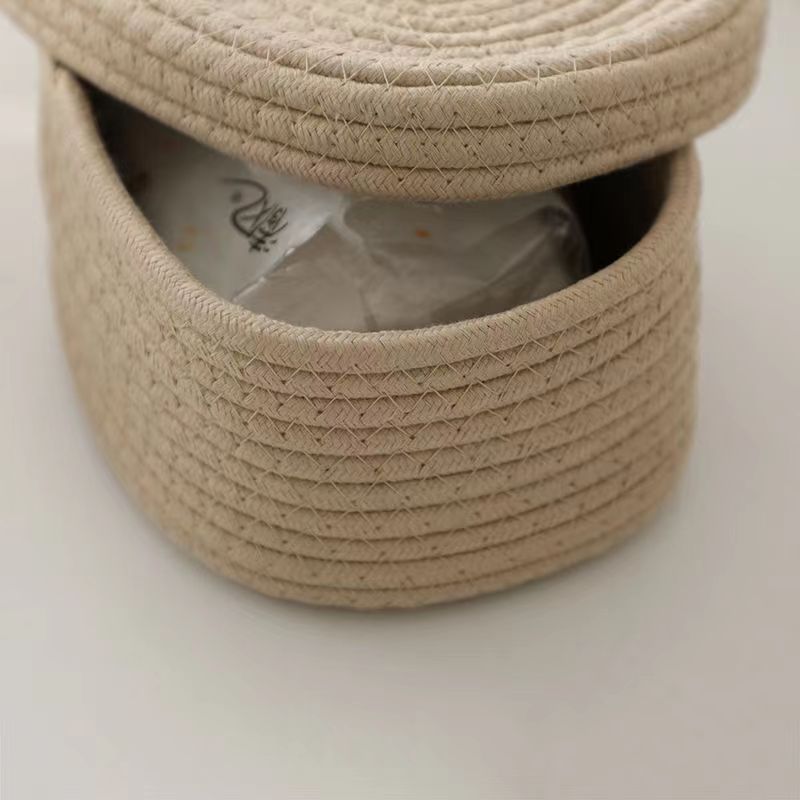 Cotton Rope Woven Tissue Box - Image 5