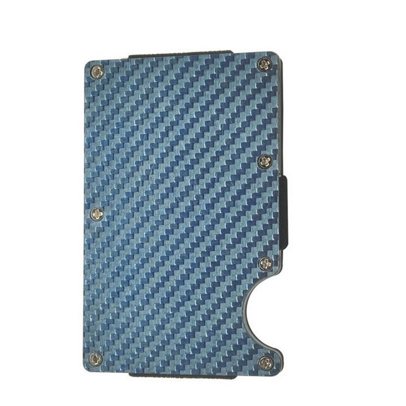 New Design Portable Carbon Fiber Card Holder Money Clip - Image 4