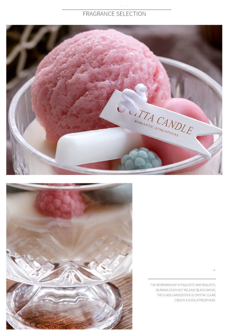 Ice Cream Shaped Scented Aromatherapy Candles for Home Decoration - Image 4