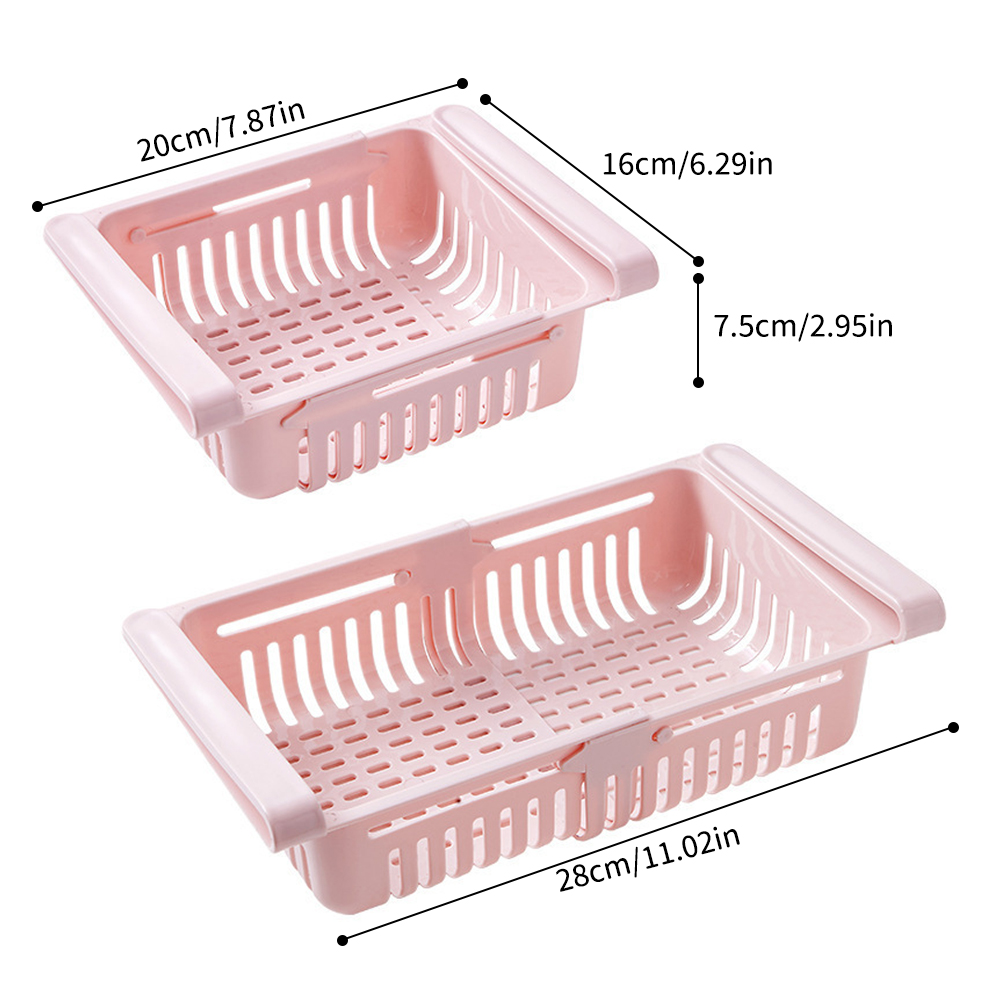 Kitchen Fruit Food Storage Box Plastic Fridge Organizer - Image 4