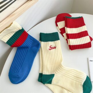 Long Socks Breathable Soft Korean Style