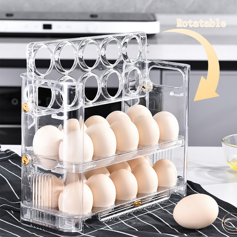 Refrigerator Egg Fresh-keeping Case Holder Tray - Image 4