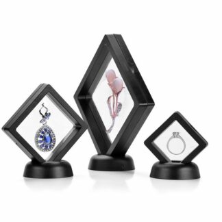 3PCS/set Transparent Film Jewelry Display Boxes