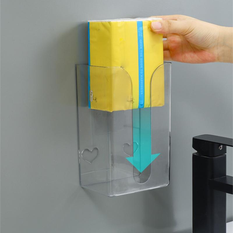 Wall Mounted Tissue Box Rectangular Wall Tissue - Image 3