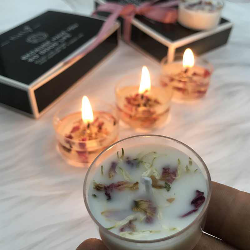 6PCS Home Decoration Scented Soy Wax Candle Set - Image 4