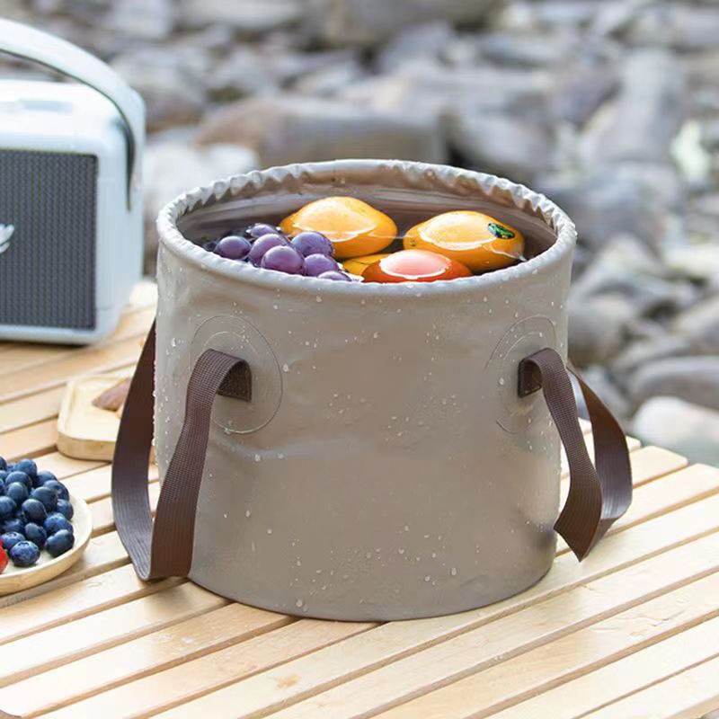 20L Waterproof Travel Foldable Basin Camping Hiking Storage Bucket