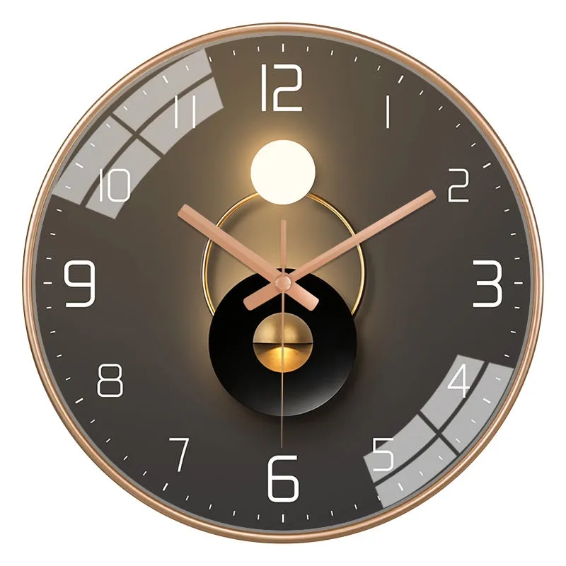 Modern 3D Design Large Quartz Wall Clock - Image 2