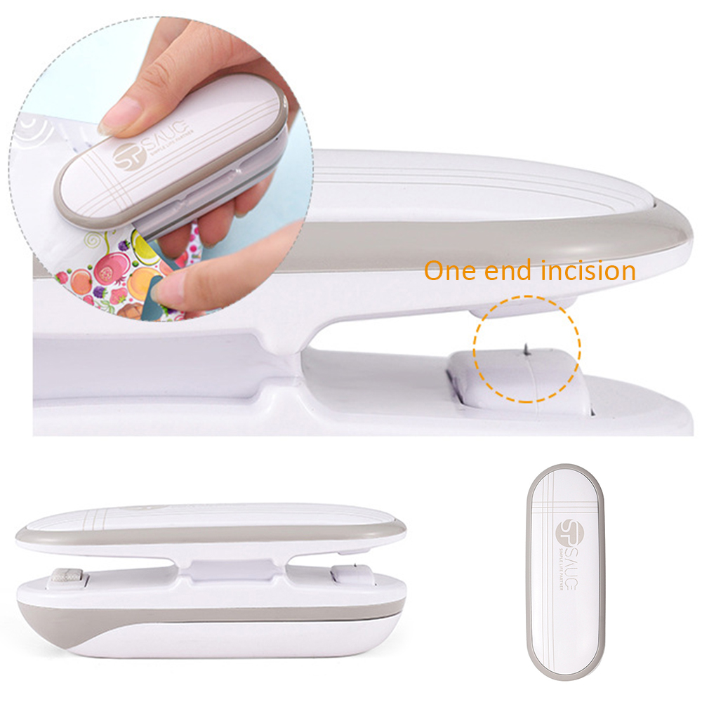2in1 Mini Heat Bag Packaging Sealer Portable Plastic Bag Clip Sealing Machine - Image 3