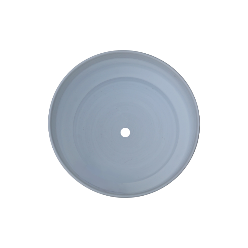 11-Inch Kennewick Ivory White Ceramic Planter With Stand for Indoor Plants Flower Pots - Image 5