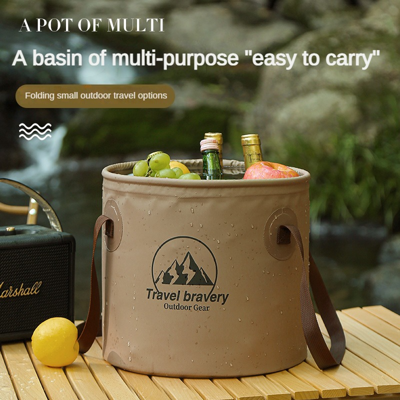 Durable Multi-functional Portable Waterproof Collapsible Travel Basin - Image 4