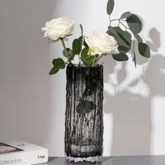 Modern Glacier Flower Glass Vase Decoration Home