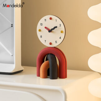 Creative Simple Stylish Desk Clock Home Accessories Decor