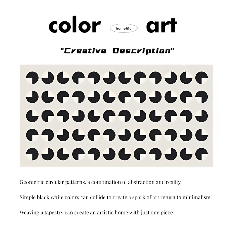 Classic Irregular Circle Throw Blanket for Creative Sofa Cover Ins Household Decor - Image 7