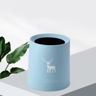 Nordic Mini Trash Can Double-layer Desktop Trash Can