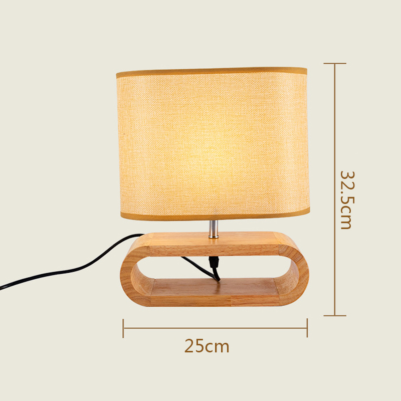 Nordic Wooden Creative Modern LED Table Lamp - Image 5