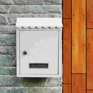 Outdoor Rain-proof Wall Mount Letter Box Mailbox