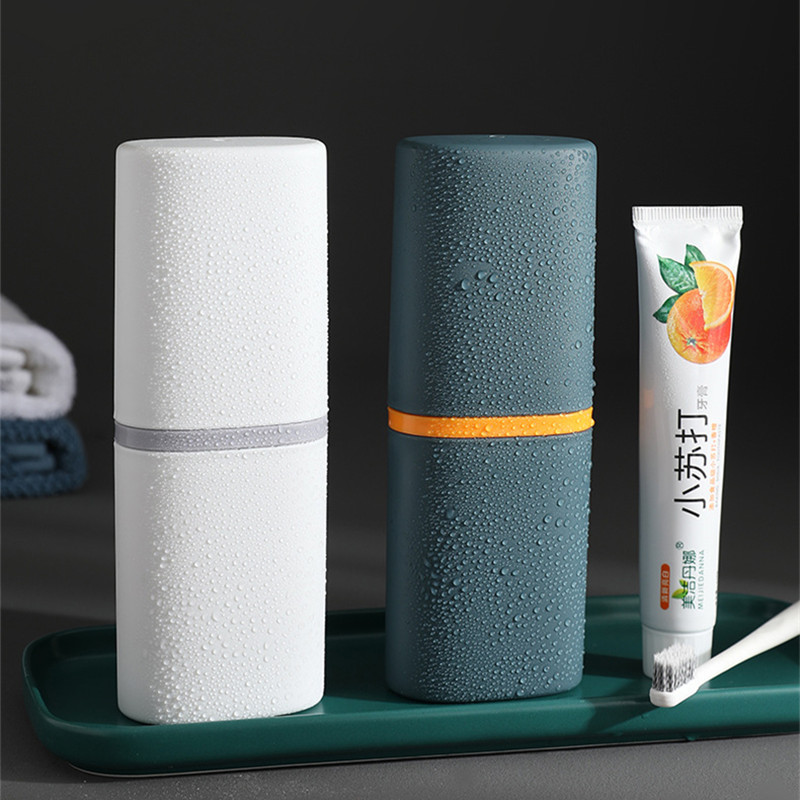 Portable Toothbrush Toothpaste Holder Box Outdoor Travel Camping Storage Organizer - Image 5