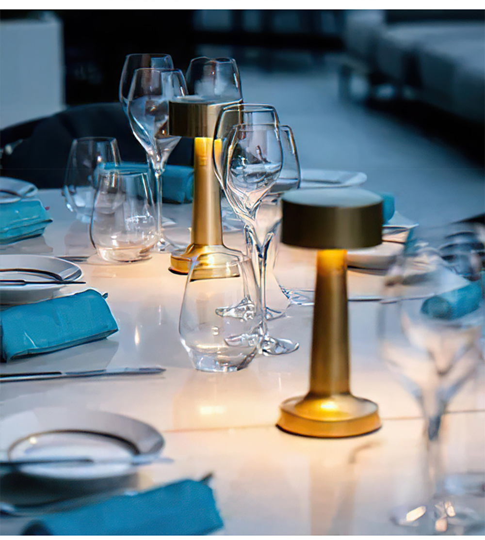 Retro LED Table Lamp Night Light Decor Decoration - Image 5