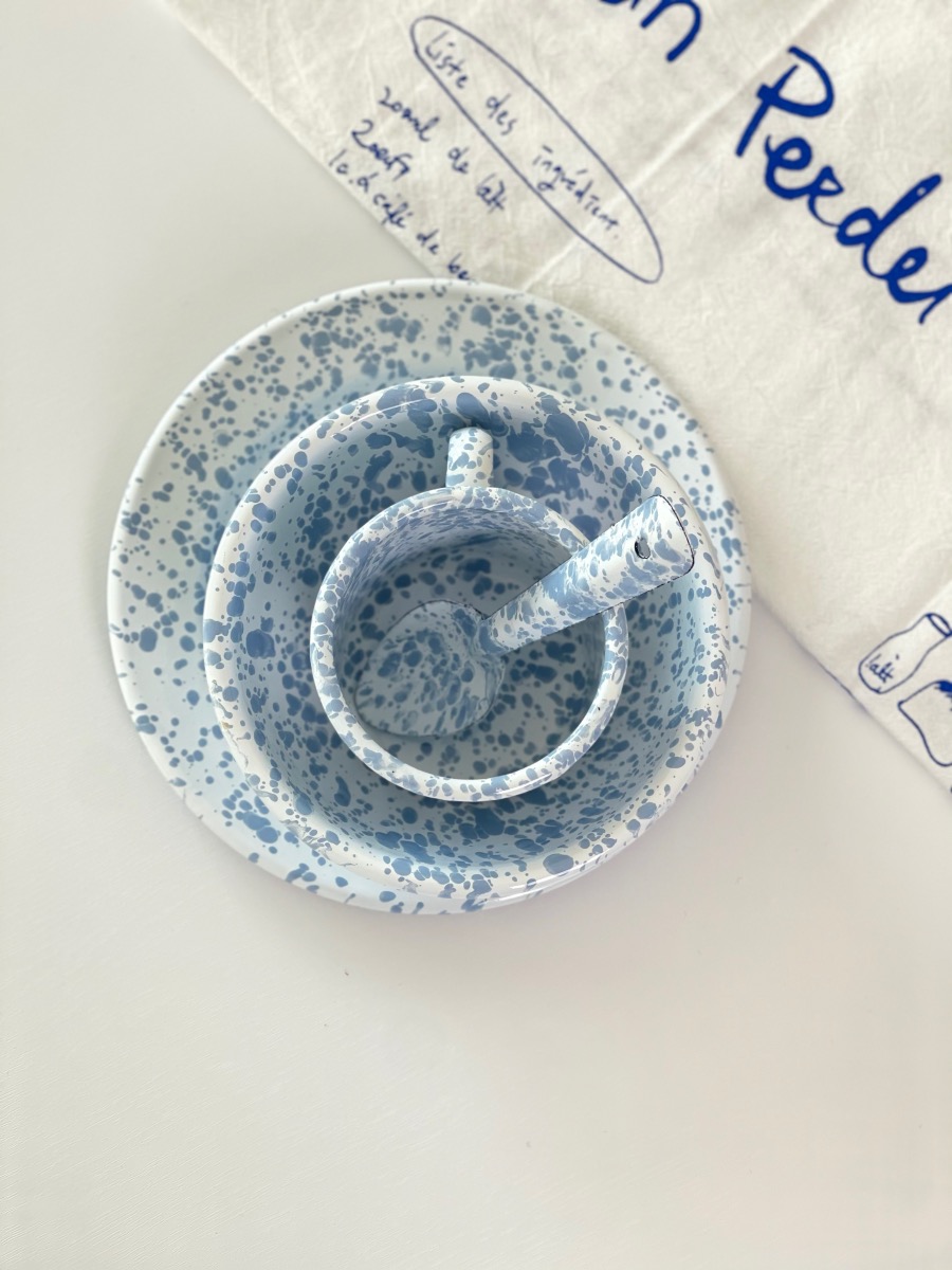 Decor Splash Blue Ink Dinnerware Set, 4PCS/Set - Image 7