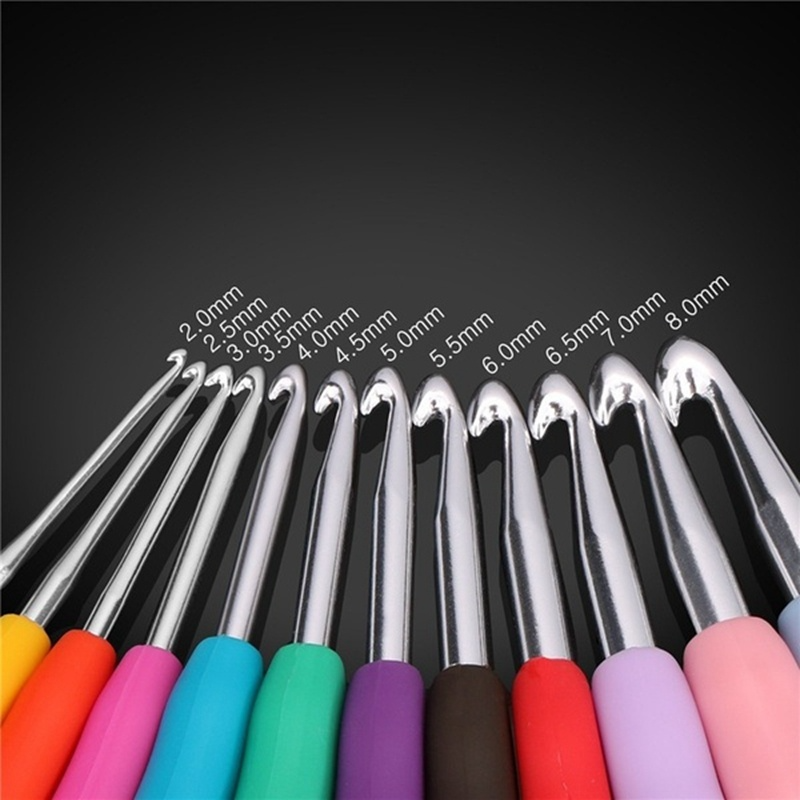 37PCS Ergonomic Needles Knitting Crochet Hook Set for Beginners - Image 5