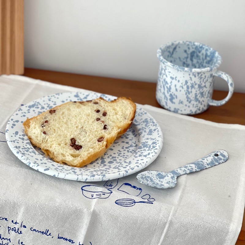 Decor Splash Blue Ink Dinnerware Set, 4PCS/Set - Image 2