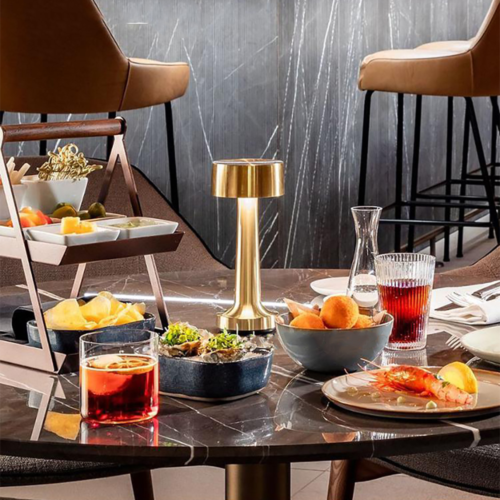 Retro LED Table Lamp Night Light Decor Decoration - Image 2