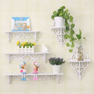 Storage Rack Shelf Holder Wall Hanging Creative Decoration
